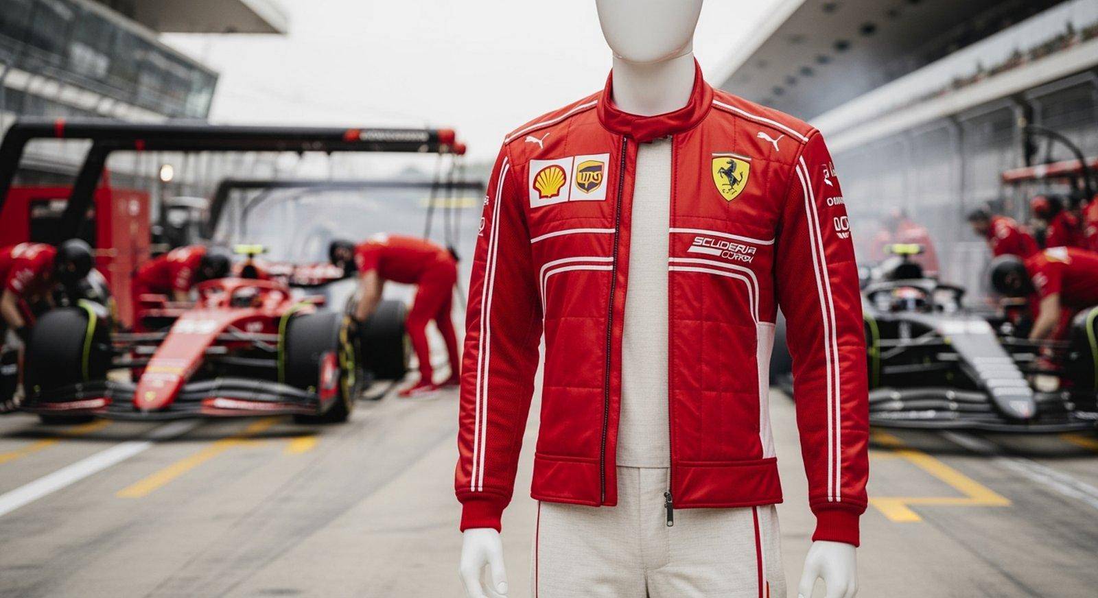 Modne kurtki Ferrari F1 dla fanów motorsportu